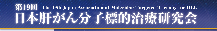 第19回日本肝がん分子標的治療研究会